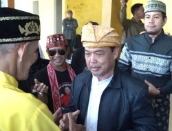 Ria Norsan Disambut Hangat di Ketapang, Lantunan Doa dan Ritual Adat Sambut Kehadirannya