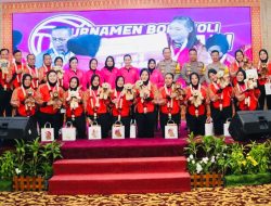 Tim Voli Putri Sriwijaya Bhayangkari Sumsel Raih Juara Harapan I di Bhayangkari Cup 2024