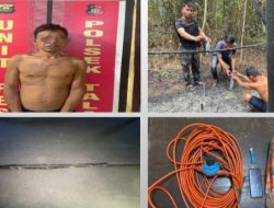Terlibat Curi Kabel, “Pengalaman” Berhasil Diamankan