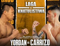 Pertahankan Gelar, Daud Yordan Akan Melawan Hernan Carrizo di Pontianak