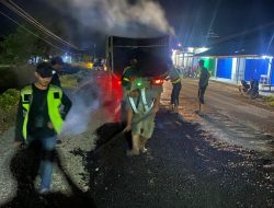 Jalan Nasional Diperbaiki, Warga Senggiring Mempawah Ucapkan Terima Kasih
