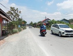 Pekerjaan Pelebaran, Solusi Atasi Kondisi Jalan Nasional yang Berlubang di Mempawah