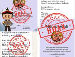 Kabar Ida Dayak akan ke Mempawah, Polisi: Itu Hoax!