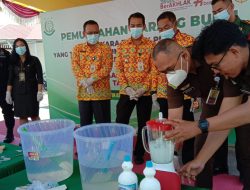 Kejahatan Narkotika Masih Dominasi di Ketapang, 41 Perkara Dimusnahkan