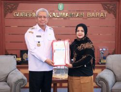 Pj Gubernur Terima Pelaporan Nama Calon Terpilih DPRD Kalbar