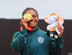 Stevani Ibo Persembahkan Emas Perdana untuk Papua Pegunungan di PON Aceh-Sumut 2024
