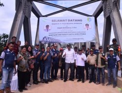 Dibangun dengan CSR, Bupati Sintang Resmikan Jembatan Ketungau III