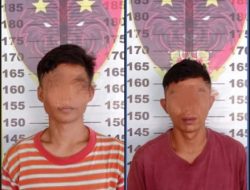 Tim Srigala Unit Reskrim Penukal Abab Ringkus Duo Bandit Ranmor