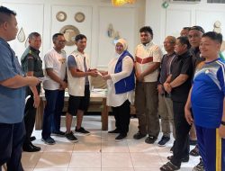 Hj. Meilinda Lepas Tim Taekwondo Sumsel untuk PON Aceh-Sumut 2024, Optimis Raih Medali Emas