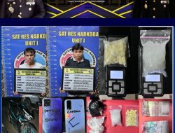 Satreskoba Polres PALI Berhasil Tangkap Dua Pemuda Diduga Kurir Narkoba Sabu-Sabu
