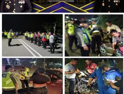 Tingkatkan Pelayanan Tim UKL IV Polres PALI Gelar Razia Rutin 