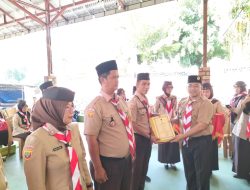 Kompol Rifan Hadiri Langsung Upacara di Bumi Perkemahan