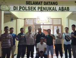 Tim Srigala Polsek Penukal Abab Berhasil Tangkap DPO Pencurian di PT Aburahmi