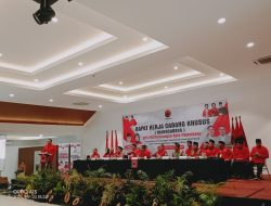 Rakercabsus DPC PDI Perjuangan Palembang Solid Memenangkan ERA dan RDPS di Pilkada 2024