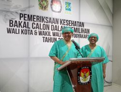 Bawaslu Yogyakarta Lakukan Pengawasan, Pada Pemeriksaan Kesehatan Para Balon Walikota