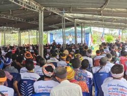 Bertemu Ribuan Massa Pendukung di SBD, Paket SIAGA Janji Bantu Sekolah Anak NTT Jadi Tentara