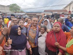 Bacalon Gubernur NTT Simon Petrus Kamlasi Kunjungi Alor, Disambut Hangat Ribuan Massa