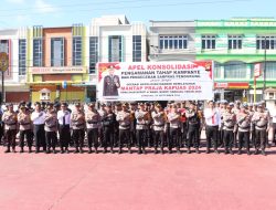 Kapolres Sanggau Ingatkan Personil Jaga Netralitas Dalam Pilkada 2024