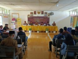 Camat Meranti Asahan Hadiri Rapat Pleno Terbuka DPHP Oleh PPK