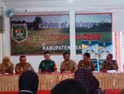 Camat Meranti Asahan Laksanakan Rapat Internal Persiapan HUT RI Ke- 79