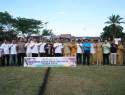 Bupati Sekadau Buka Turnamen Sepak Bola HUT RI ke-79