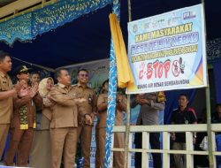 Bupati Sekadau Resmikan Desa Teluk Kebau sebagai Desa ODF: Komitmen Mewujudkan Lingkungan Sehat