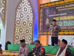 Bupati Sekadau Buka Maulid Tradisional di Rawak