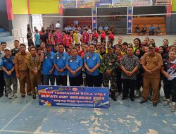 Bupati Sekadau Buka Turnamen Volly Ball di GOR Haji Matkali SMK Amaliyah