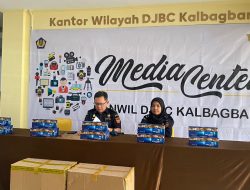 DJBC Kalbagbar Gagalkan Pengiriman Narkotika Jenis Sabu Sebanyak 1,040 Gram di Pontianak