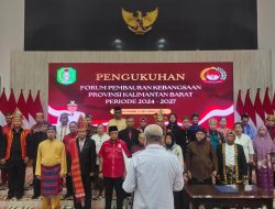 Pelantikan Ketua FPK Kalbar 2024-2027: Komitmen untuk Memperkuat Persatuan di Tengah Keberagaman