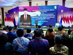 Menteri ATR/BPN Agus Harimurti Yudhoyono Luncurkan Deklarasi 46 Kabupaten/Kota Lengkap di 23 Provinsi