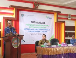 Pemerintah Kabupaten Landak Gelar Sosialisasi Program Jaminan Sosial Ketenagakerjaan untuk Koperasi