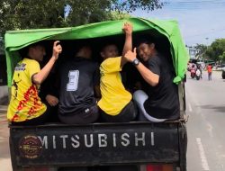 Atlet Bola Voli Putra Kabupaten Ketapang Bertolak ke Singkawang dengan Dana Pribadi, Tanpa Dukungan Dispora