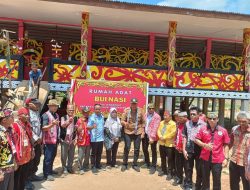 Peresmian Rumah Adat Bui Nasi: Memperkuat Identitas Budaya Dayak di Sintang