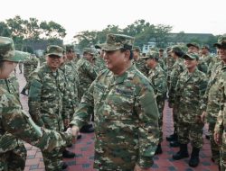 Berseragam Loreng, Kabinet Merah Putih Ikut Retret di Lembah Tidar