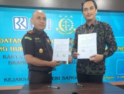 Kejaksaan Negeri (Kejari) Sanggau dan BRI Cabang Sanggau Teken MoU Bidang Hukum Perdata dan Tata Usaha Negara