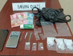 Satresnarkoba Polres Landak Ungkap Peredaran Sabu di Desa Menjalin