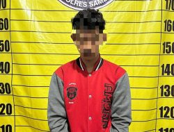 Satresnarkoba Polres Sambas Tangkap Pengedar Narkoba di Dusun Sukamantri