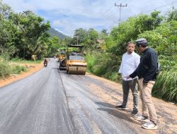 Jalan Kepuluk-Batu Tajam Mulai Beraspal, Pembangunan Capai 70 Persen