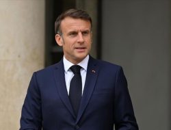 Macron Dukung Penangguhan Pengiriman Senjata ke Israel