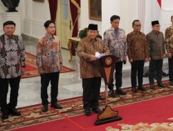 Prabowo Lantik Menteri Kabinet Merah Putih Senin Pagi