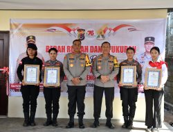 Raih Prestasi di Tingkat Nasional dan Internasional, Empat Polwan Terima Penghargaan dari Kapolda NTT