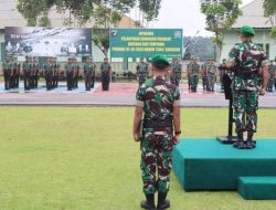 Dandim 1204/Sanggau Pimpin Upacara Kenaikan Pangkat 34 Prajurit