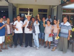 Temui Warga Manulai II, Minta Berkat Nikah Langsung BS di Gereja