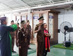 Pelantikan Dan Pisah Sambut Jaksa di Kejari Sanggau