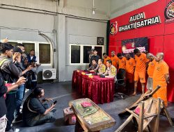 Satreskrim Polresta Yogyakarta Tangkap ujuh Orang Terduga Kasus Penganiayaan  