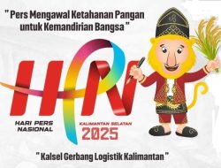 Bekantan jadi Ikon Logo Resmi Hari Pers Nasional 2025