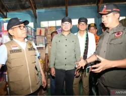 BNPB Pastikan 442 Unit Hunian Sementara untuk Korban Erupsi Gunung Lewotobi Siap Dibangun