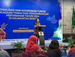 Kanwil BPN Kalimantan Barat Ikuti Sosialisasi dan Koordinasi Pengadaan Tanah di Pontianak