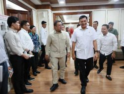 Menteri ATR/BPN Nusron Wahid Gelar Diskusi dengan Menhan Sjafrie Sjamsoeddin, Bahas Penguatan Kerja Sama Pertanahan dan Pertahanan Nasional